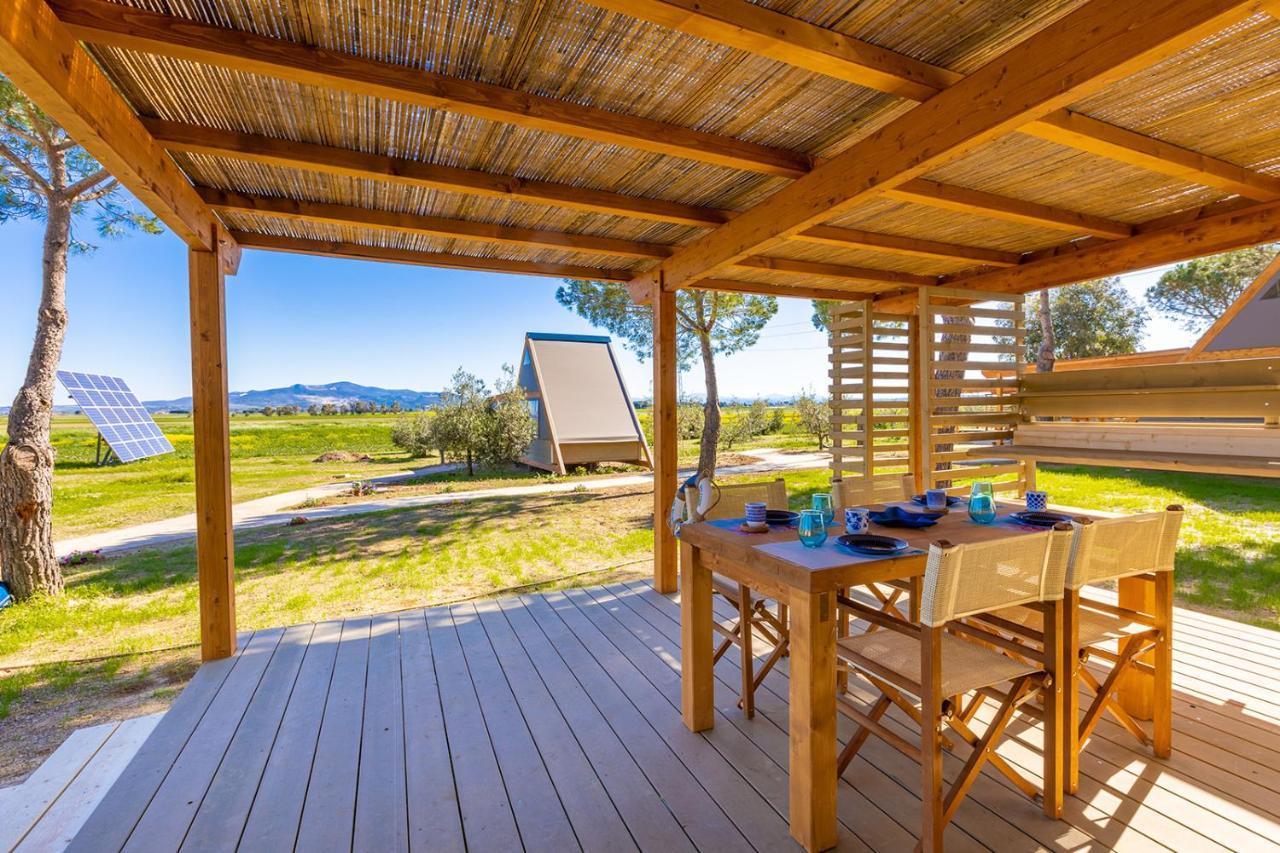 Готель Glamping Gli Etruschi Пйомбіно Екстер'єр фото