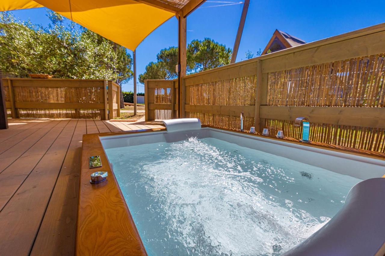 Готель Glamping Gli Etruschi Пйомбіно Екстер'єр фото