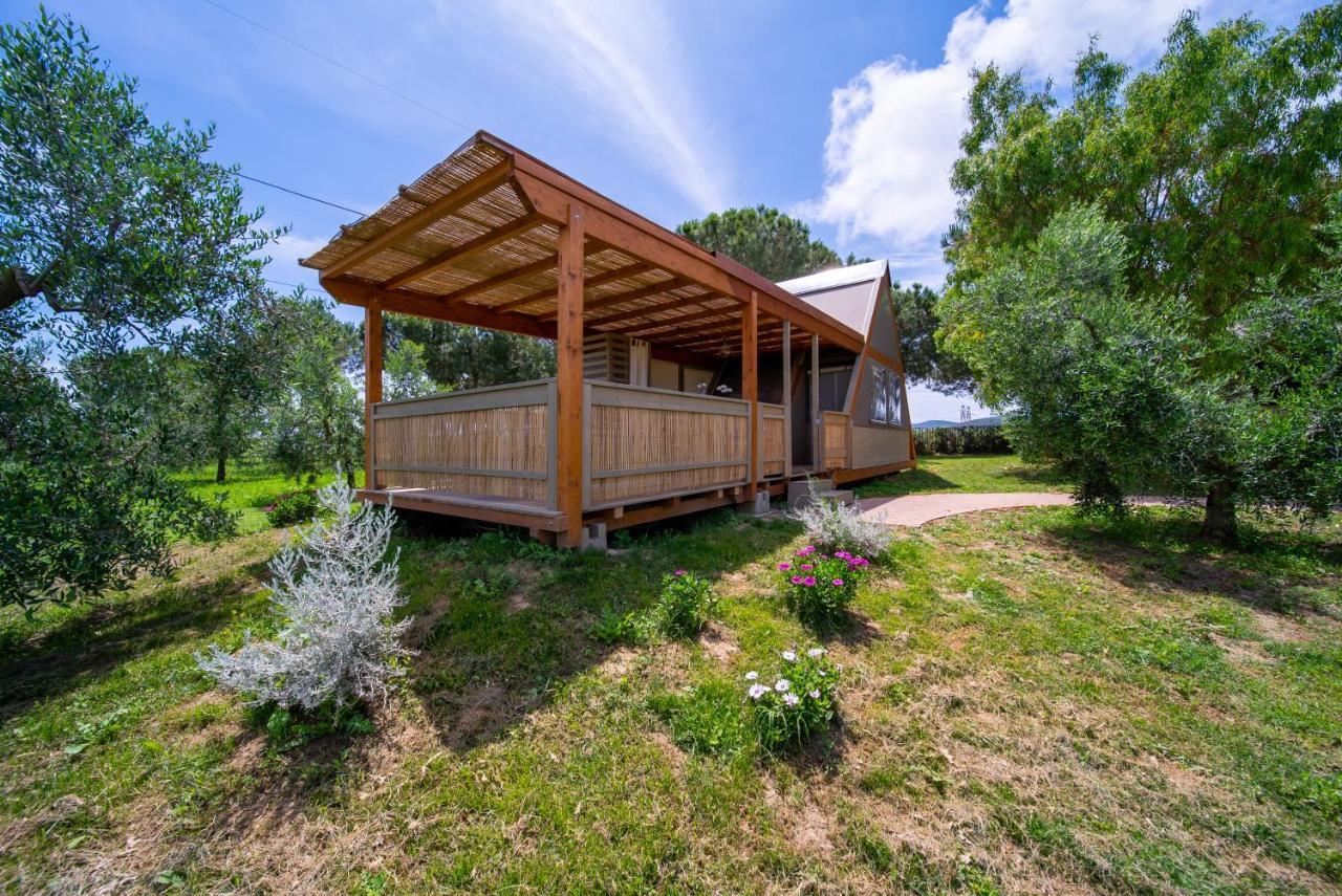 Готель Glamping Gli Etruschi Пйомбіно Екстер'єр фото